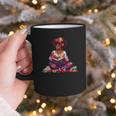 Educated Melanin Queen Afro Women Reading Book History Graphic Print Coffee Mug