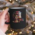 Education Is Freedom History Month Teacher Books Afro Graphic Print Coffee Mug
