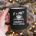 EMC2 Energy Milk x Coffee Science Book Math Lover Graphic Print Coffee Mug