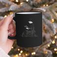 Emily Dickinson Reading A Book Graphic Print Coffee Mug