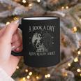 Fantasy Book Club Dragon Reader Book A Day Keep Reality Away Graphic Print Coffee Mug