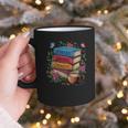 Fantasy Drama Tragedy Books Subtle Reader Librarian Flower Graphic Print Coffee Mug