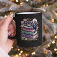 Fantasy Drama Tragedy Cute Cat Book Lover Readers Librarians Graphic Print Coffee Mug Fantasy Drama Tragedy Cute Cat Book Lover Readers Librarians Graphic Print Coffee Mug