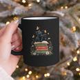 Fantasy Drama Tragedy Reading Lover Book Cat Humor Graphic Print Coffee Mug