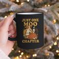 Floral Cow Reading Pun Just One More Chapter Cozy Book Lover Graphic Print Coffee Mug Floral Cow Reading Pun Just One More Chapter Cozy Book Lover Graphic Print Coffee Mug