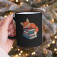 Fox Reading Book Pajama Sleep Graphic Print Coffee Mug