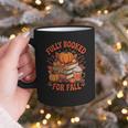 Fully Booked For Fall Books Pumpkin Autumn Thanksgiving Graphic Print Coffee Mug Fully Booked For Fall Books Pumpkin Autumn Thanksgiving Graphic Print Coffee Mug