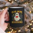 Ghost Reading Books Teacher Student Halloween Read More Book Graphic Print Coffee Mug Ghost Reading Books Teacher Student Halloween Read More Book Graphic Print Coffee Mug
