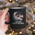 Good Book Is Out Of This World Astronaut Space Graphic Print Coffee Mug