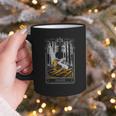 Gothic Book Lover Skeleton Graphic Print Coffee Mug