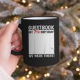 Guestbook 7th Birthday 7 Year Old Born 2018 Bday Graphic Print Coffee Mug
