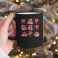 Hearts Reading Book Lovers All Booked For Valentine Graphic Print Coffee Mug
