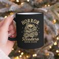 Horror Reading Spooky Vibes Bookish Horror Readers Book Club Graphic Print Coffee Mug Horror Reading Spooky Vibes Bookish Horror Readers Book Club Graphic Print Coffee Mug
