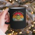 Howdy Reader Frog Reading Book Vintage Graphic Print Coffee Mug