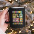 HUGvyn Happy 100 Days Of School Teacher Goose Preppy Books Graphic Print Coffee Mug