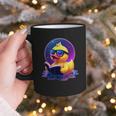 Humor Rubber Duck Reading Book Graphic Print Coffee Mug