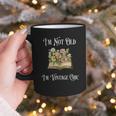 I'm Not Old Women Shirt Vintage Chic Floral Book Graphic Print Coffee Mug
