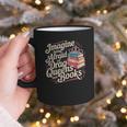 Imagine Being Afraid Of Drag Queens And Books LGBT Pride Graphic Print Coffee Mug