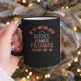 If It Involves Books And Pajamas Book Lover Bookworm Graphic Print Coffee Mug