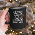 If It Involves Cats Books Coffee Introvert Pet Lover Graphic Print Coffee Mug If It Involves Cats Books Coffee Introvert Pet Lover Graphic Print Coffee Mug