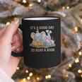 Its A Good Day To Read A Book Cute Pig & Elephant Adventure Graphic Print Coffee Mug Its A Good Day To Read A Book Cute Pig & Elephant Adventure Graphic Print Coffee Mug
