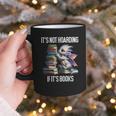It's Not Hoarding If It's Books ShirtDragon Reading Book Graphic Print Coffee Mug