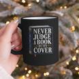Never Judge a Book By Its Cover Graphic Print Coffee Mug