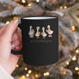 Just A Bookish Goose Goose Book LoverSilly Goose Book Club Graphic Print Coffee Mug