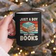 Just A Boy Who Loves Books Reading Bookworm Boys Kids Graphic Print Coffee Mug Just A Boy Who Loves Books Reading Bookworm Boys Kids Graphic Print Coffee Mug