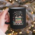 Just a Girl Who Loves Books Cute Book Lover Bookworm Graphic Print Coffee Mug Just a Girl Who Loves Books Cute Book Lover Bookworm Graphic Print Coffee Mug