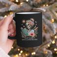 Just A Girl Who Loves Books Messy Bun Book Skeleton Bookworm Graphic Print Coffee Mug
