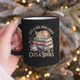 Just A Girl Who Loves Cats And Books Reading Librarian Graphic Print Coffee Mug Just A Girl Who Loves Cats And Books Reading Librarian Graphic Print Coffee Mug