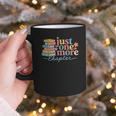 Just One More Chapter Floral Book Reading Teacher Bookworm Graphic Print Coffee Mug