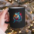 Kawaii Shark Reads Book Reading Library Book Bookworm Graphic Print Coffee Mug Kawaii Shark Reads Book Reading Library Book Bookworm Graphic Print Coffee Mug