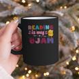 Kids Reading Book Lover Reading Is My Jam Graphic Print Coffee Mug Kids Reading Book Lover Reading Is My Jam Graphic Print Coffee Mug