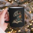 Leopard Book Flower Graphic Print Coffee Mug Leopard Book Flower Graphic Print Coffee Mug