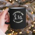 Libraries Are For Everyone Read Banned Book Librarian Reader Graphic Print Coffee Mug