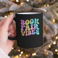 Library Book Fair Vibe Tie Dye School Reading Nostalgic Graphic Print Coffee Mug