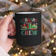 Library Crew Book Lovers Reader Teacher Librarian Christmas Graphic Print Coffee Mug