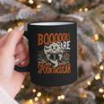 Library Halloween Book Lover Ghost With Books Graphic Print Coffee Mug