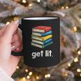Get Lit With Books Graphic Print Coffee Mug