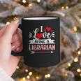 I Love Being A Librarian Library Book Valentine's Day Graphic Print Coffee Mug