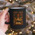 Melanin Girl Locs Book Lover Librarian Teacher Student Graphic Print Coffee Mug