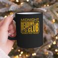 Midnight Reading Club Night Owl Book Readers Graphic Print Coffee Mug