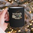 Wordsmith At Work Vintage Writer & Author Pen Book Lover Graphic Print Coffee Mug Wordsmith At Work Vintage Writer & Author Pen Book Lover Graphic Print Coffee Mug