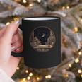 Moon Book Bookshelf Library Coffee Cup Star Stars Pattern Graphic Print Coffee Mug
