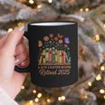 A New Chapter Begins Retired 2025 Books Flowers Graphic Print Coffee Mug