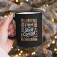 I Have No Shelf Control Book Lovers Vintage Floral Graphic Print Coffee Mug