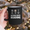Nothing Beats Reading Librarian Book Bookworm Graphic Print Coffee Mug Nothing Beats Reading Librarian Book Bookworm Graphic Print Coffee Mug
