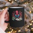 Octopus Reading Book Coffee Lover Bookaholic Bookworm Reader Graphic Print Coffee Mug Octopus Reading Book Coffee Lover Bookaholic Bookworm Reader Graphic Print Coffee Mug